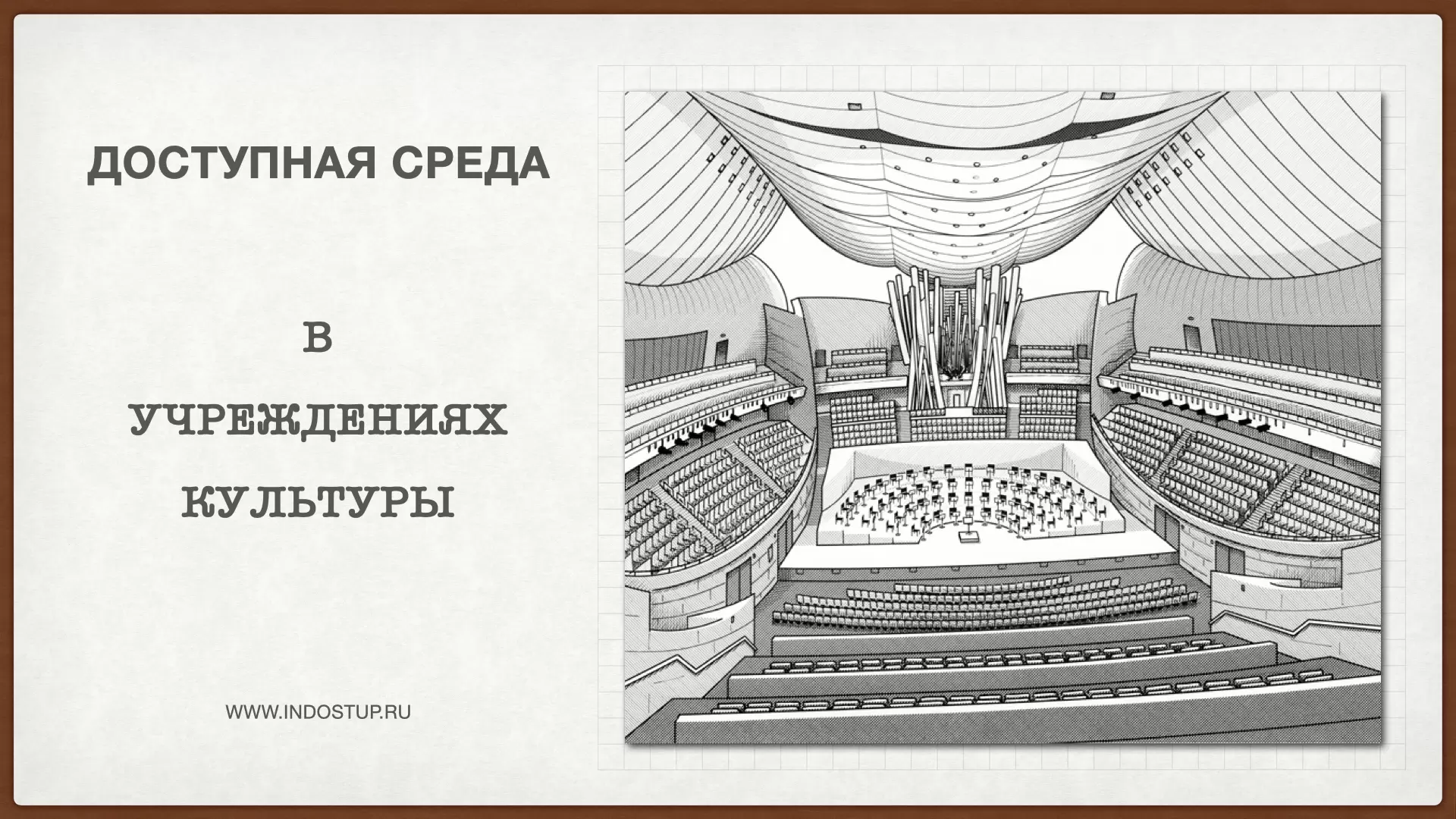 Доступная среда в учреждениях культуры