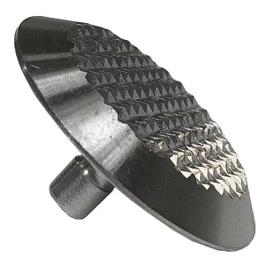 Тактильный индикатор напольный 35х20мм с штифтом, нерж. сталь 