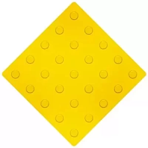 Плитка тактильная (поле "Внимание") из полиуретана, 300х300мм 