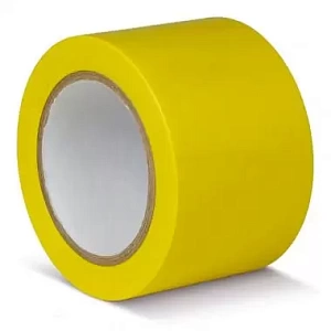 ПВХ лента для контрастной разметки 100мм х 33м 